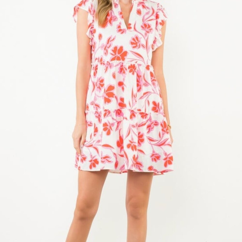 Tiered Mini Dress